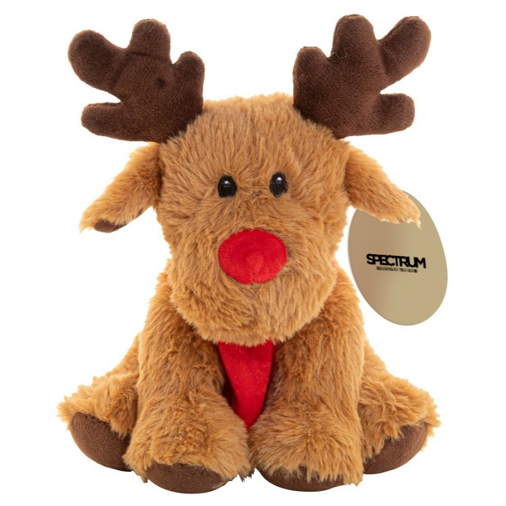 plush reindeer branded gift